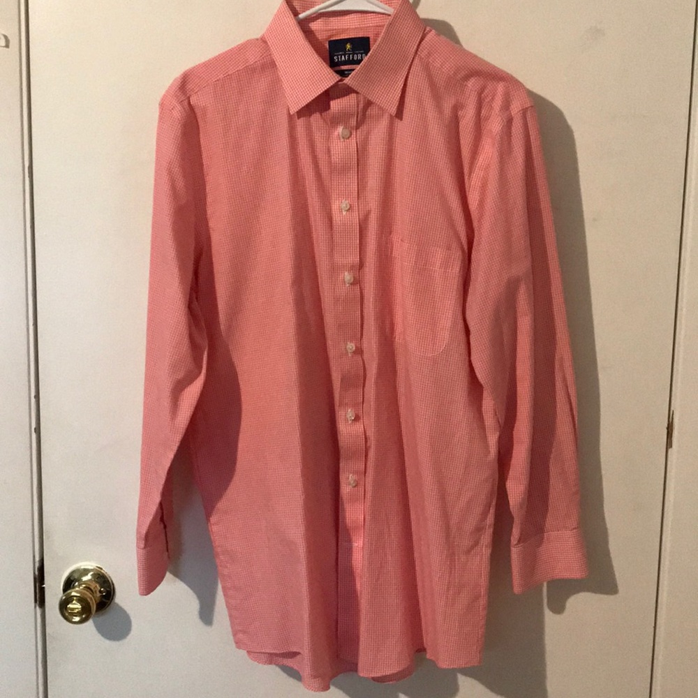 Men’s Stafford Travel Fitted Shirt